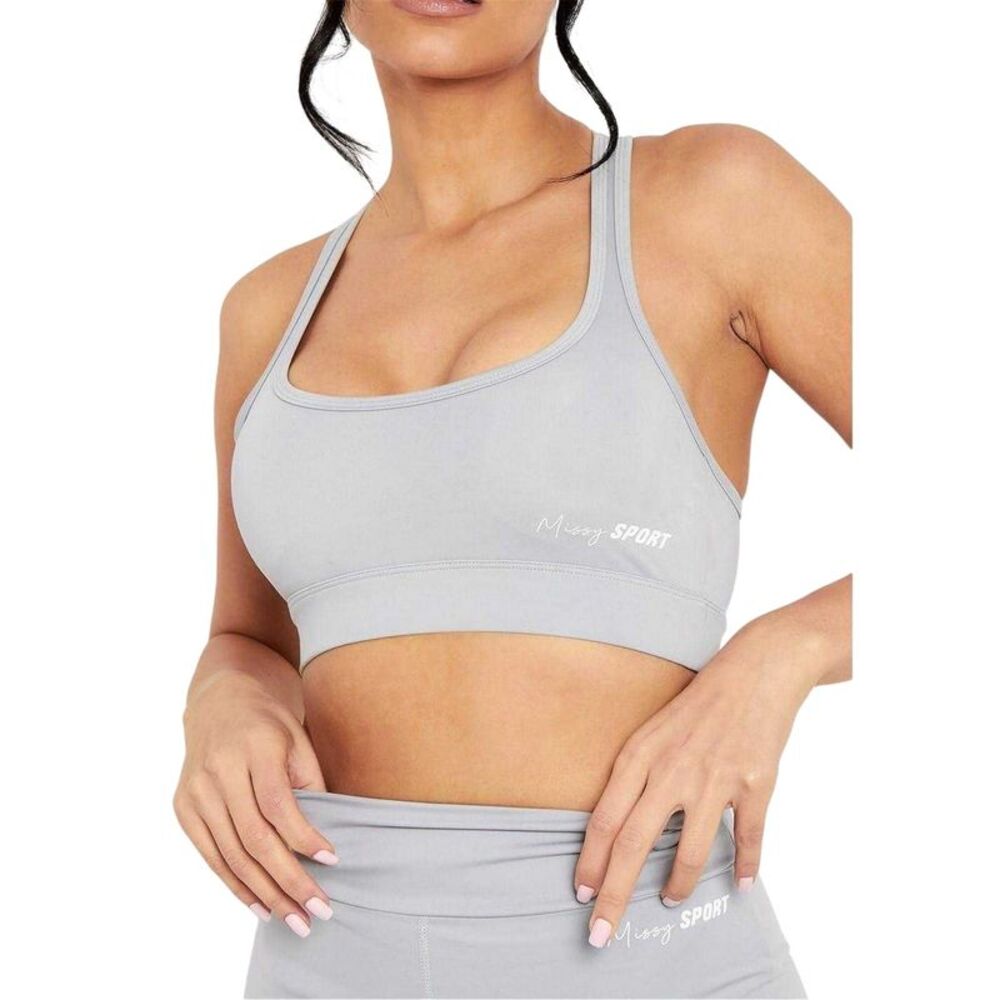 Missy Empire Womens/Ladies Sports Bra / Pale Blue